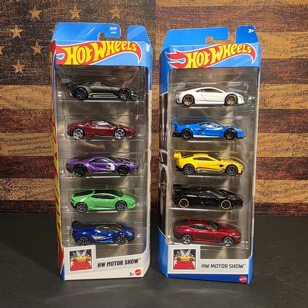 Hot Wheels Motor Show 2×5 Pack - Picture 1 of 3